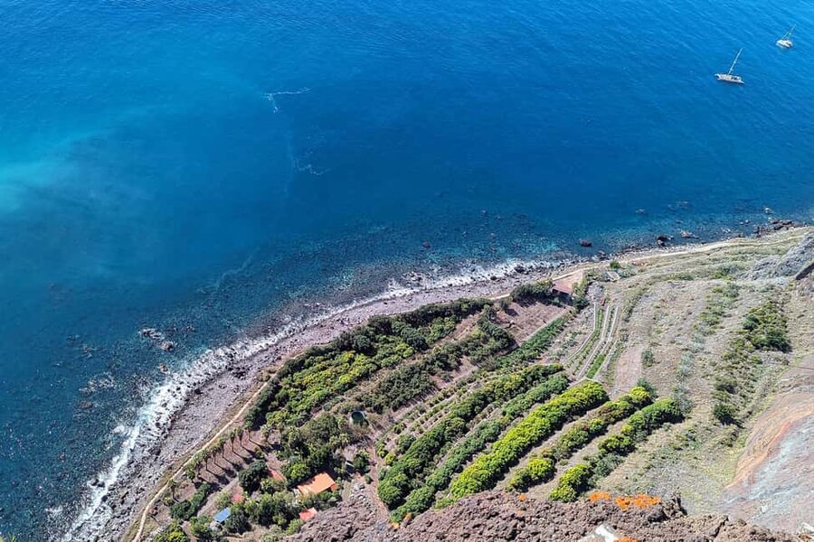 Cabo Girão Skywalk: Half-day Private Jeep - The scenic drive: banana plantations, first glimpses, and a chance to set up your photos
