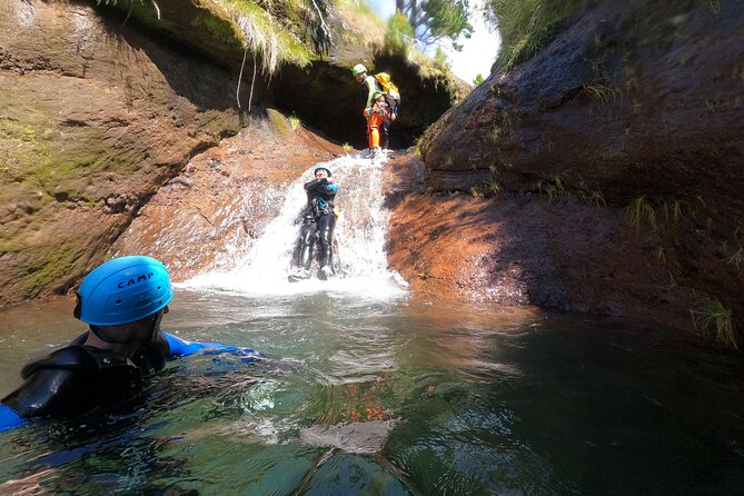 Canyoning in Madeira Island- Level 1 - Pools, jumps, and sliding: managing fear while still having fun