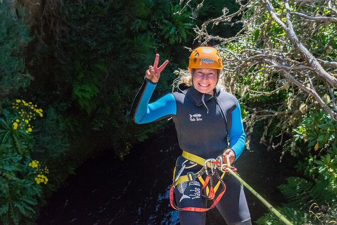 Canyoning in Madeira: Ribeira das Cales - Funchal Ecological Park - The 2-Hour Canyoning Segment: Jumps, Swimming Holes, and Controlled Rappels