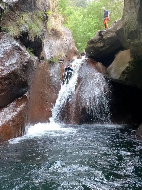 Canyoning Level 2 - Ribeira do Cidrão- Madeira Island - The 18-meter waterfall rappel and eight drops worth planning for