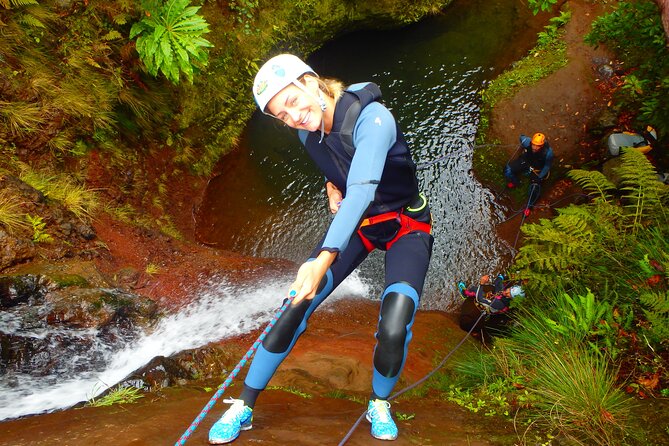 Canyoning Madeira Island - Level One - Madeira Level One Canyoning, the Remote Interior Route You Can Only Do This Way