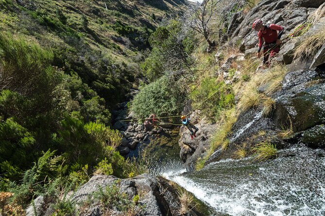 Canyoning Madeira - Private Tour - best experience for beginners - Rappels, Jumps, and the Real Water Drops at Ribeira das Cales