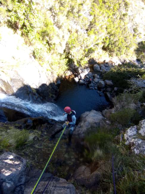 Canyoning tour: Private/Small group - The waterfalls: why going down beats looking from above