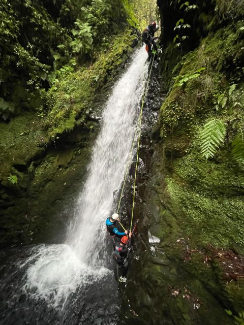 EPIC Madeira Canyoning Level Two - Meeting at Funchal Cable Car, then straight into the action