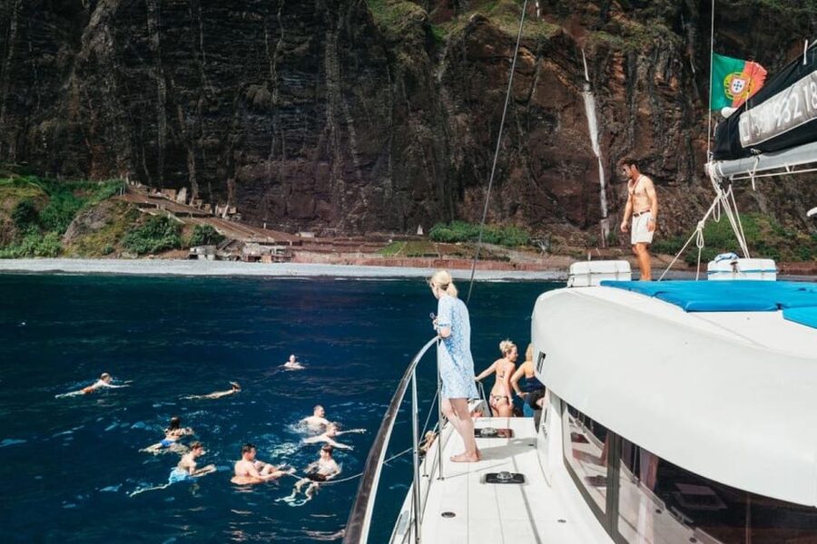 From Funchal: Cabo Girao Sunset Cruise on Luxury Catamaran - The Cruise Along Madeira’s Southern Coast, Plus Marine Life Watch Time