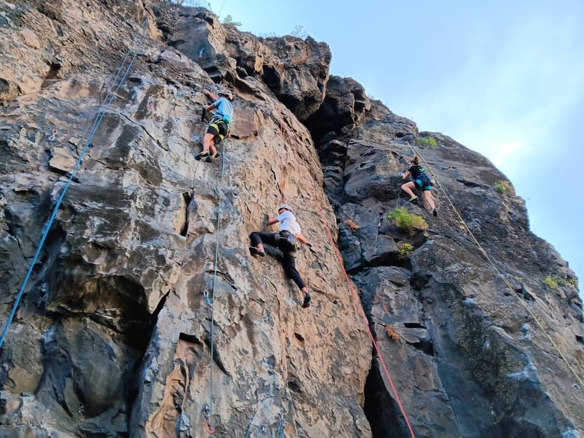 From Funchal: Guided Climbing Tour, with Pick-up - Choosing Routes That Fit Your Level