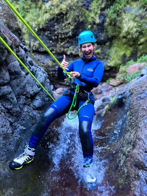From Funchal: Intermediate (Level 2) Canyoning Adventure - Snack Break and the Pace That Keeps You Enjoying It