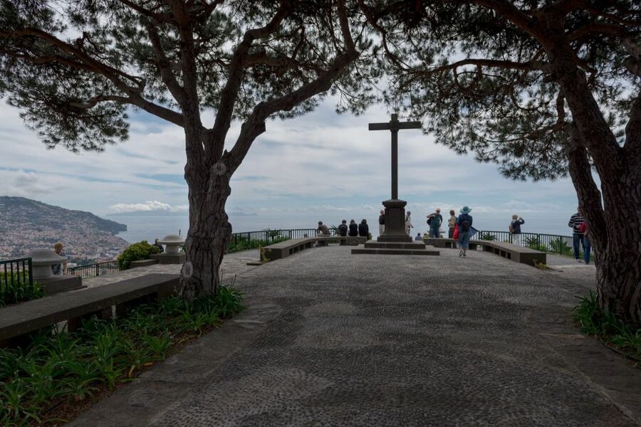 From Funchal: Madeira Nuns Valley Sightseeing Tuk-Tuk Tour - Pico dos Barcelos lookout at 355 meters above sea level