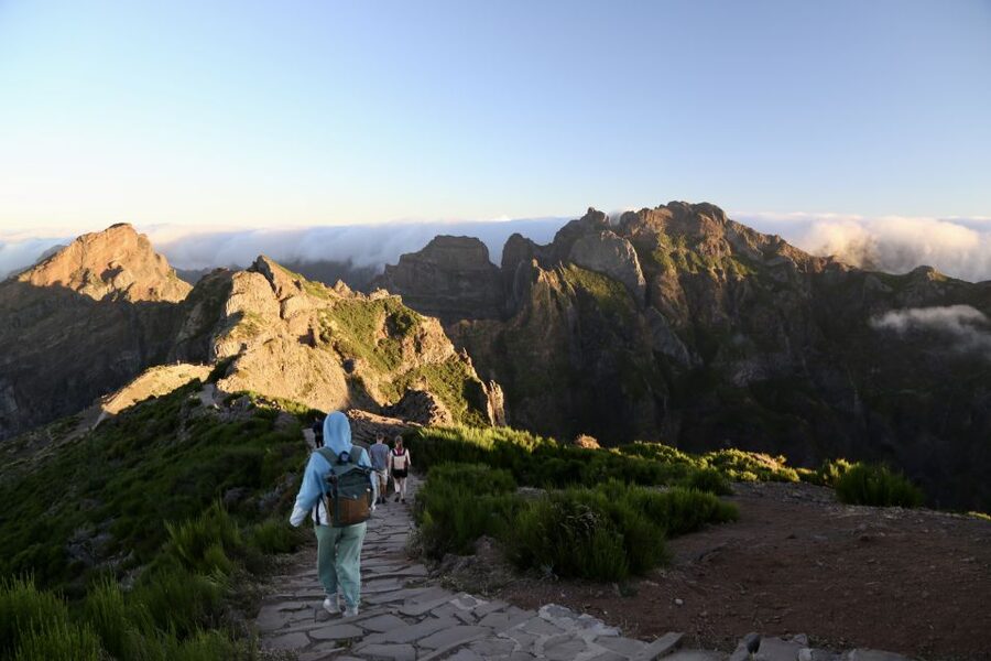 From Funchal: Transfer to Pico do Arieiro & Pico Ruivo Trail - Reaching Pico Ruivo at 1862 meters: what the summit is like