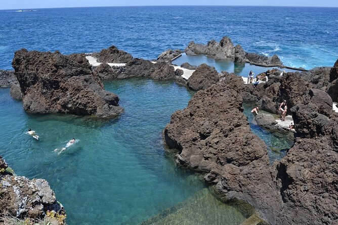 Full Day Jeep Safari Tour to Porto Moniz and Cabo Girão - São Vicente: valley views and lava-tube curiosity