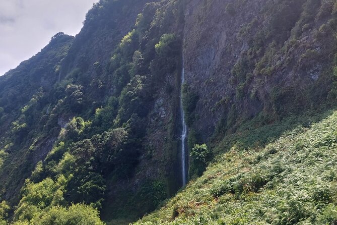 Full day West Adventure Jeep Tour in Madeira Portugal - Stop 5, São Vicente approach: waterfalls and a quick, classic stop