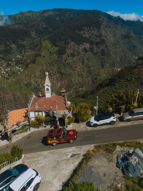 Funchal: Craft Your Adventure, private Jeep Tour w/ pick-up - Private Red Land Rover pickup in Funchal, then off-road time