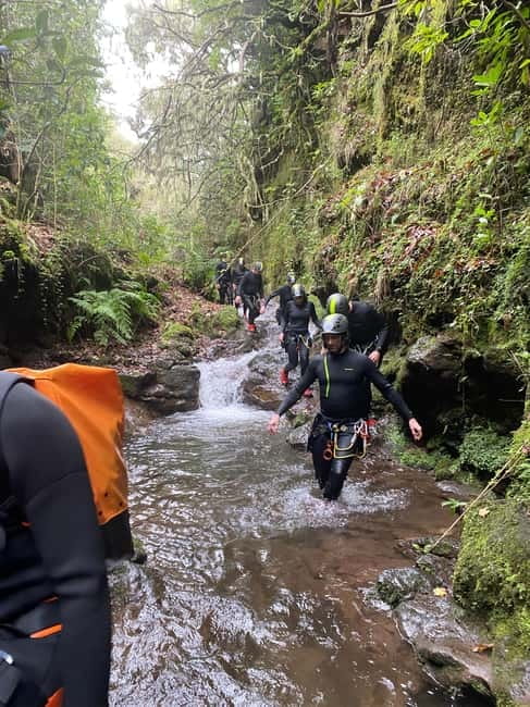 Funchal: Explore Canyoning Level 1 Rochão - The abseils: what 15 meters really means for your nerves
