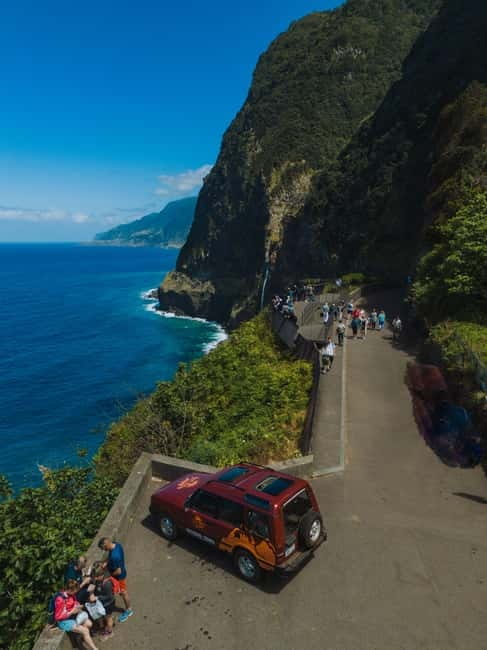 Funchal: Full-day Off-road Tour in West Madeira with Pickup - Getting Picked Up in a Red Land Rover, Then Heading Straight to the Cliffs