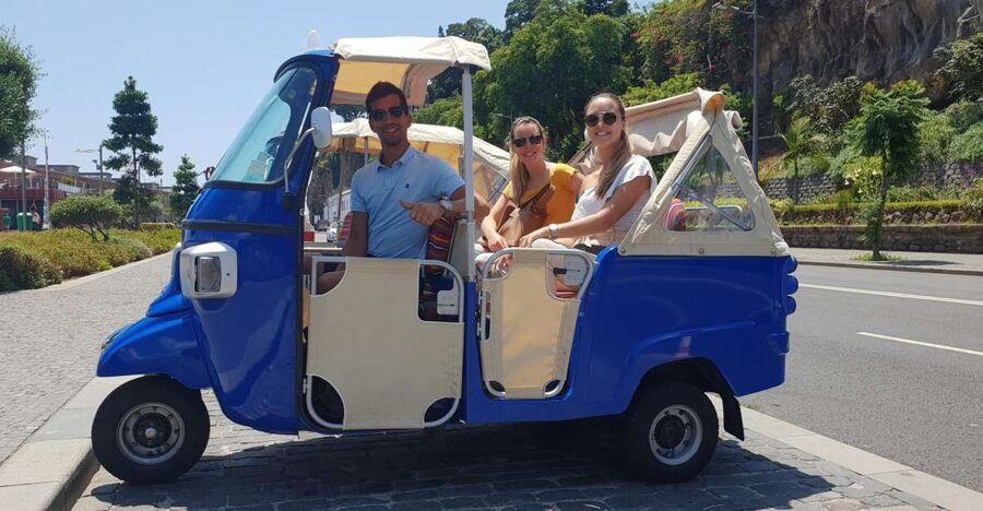 Funchal: Guided City Tuk-Tuk Tour - Key highlights