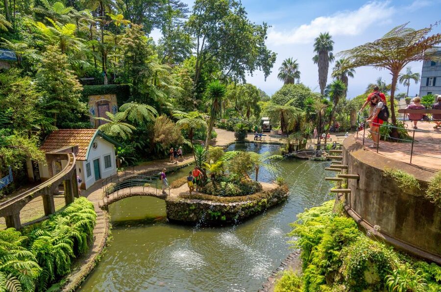 Funchal: Monte Palace Tropical Gardens Tuk Tuk Tour - The Viewpoint and Church Stop You Should Actually Notice
