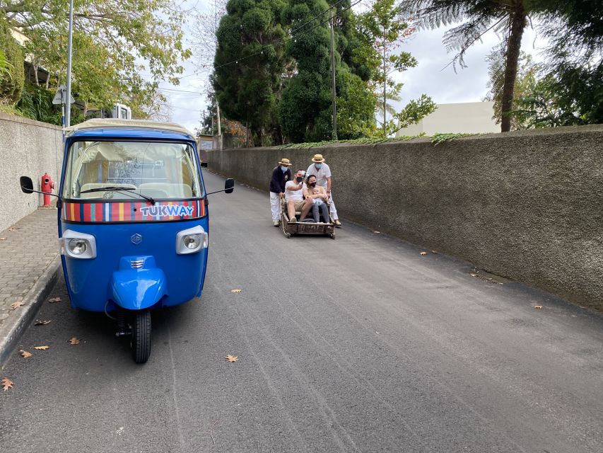 Funchal: Monte Tropical Garden & Toboggan Ride by Tuk Tuk - Key things to know before you go
