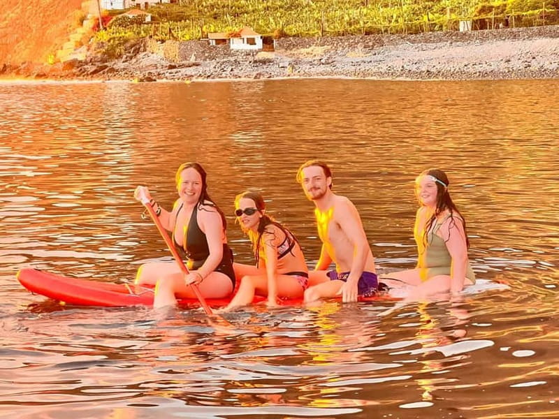 Funchal: Private Boat Tour w/Snorkel & Paddleboard - Onboard comforts: Bluetooth speaker, fruit, and bring-your-own snacks
