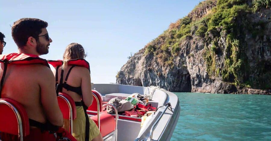 Funchal: Speedboat SEE THE ISLAND AND LIFE AT SEA - The Mid-Tour Water Plunge: A Swim Break, Not a Full Snorkel Setup