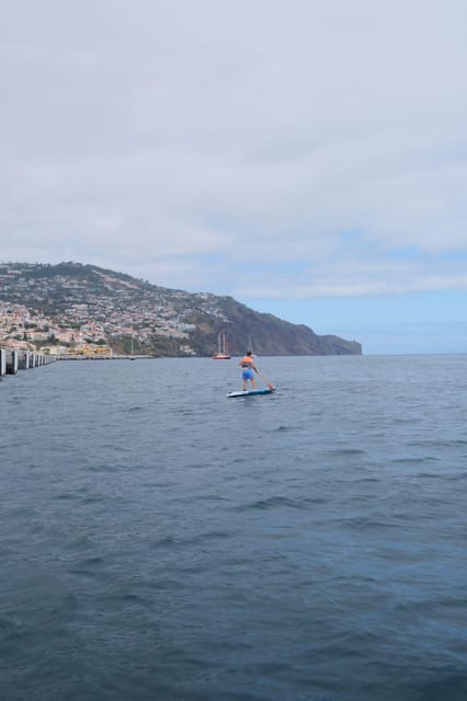 Funchal: Standup Paddle - Getting Ready at Marina Nova do Funchal, Pier 8 (Where You Start)
