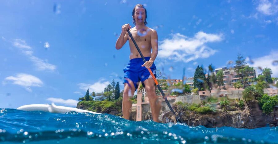 Funchal: SUP Rental or Guided tour with snorkeling - Gear Up, Warm Up: Wetsuits, Lifejackets, and the Short Swim
