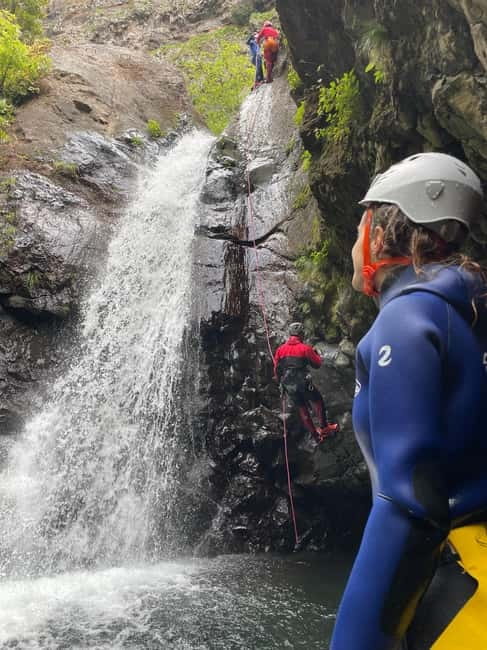 Go Explore Canyoning Level 2 (Nun's Valley) . - Curral das Freiras Time: the Guided Build-Up to the Canyon Work