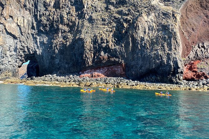 Kayak Experience @ Ponta de São Lourenço - Where this kayak outing shines, Ponta de São Lourenço’s coast from close range