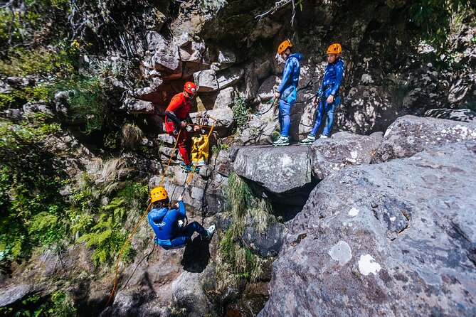 Level 1 - Canyoning For All - Beginner | Funchal - The Waterfall Section: Seven Descents with Ropes and Pulleys