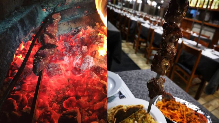 Madeira by Night with Traditional Dinner - The Dinner You Actually Came For: Espetada and Bolo do Caco