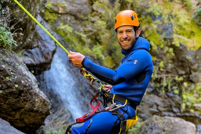 Madeira Canyoning - Beginner - Pickup from Funchal and the gear that makes the day easier