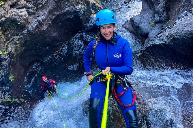 Madeira Canyoning Intermediate - Snack Break, Then Waterfalls Up to 35 Feet