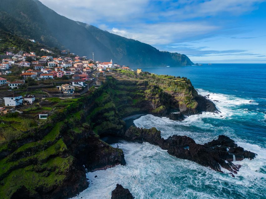 Madeira: Full-Day Jeep Tour, Natural Pools, Seixal & Fanal - Stop 6: São Vicente for North Coast Character and Rugged Geology