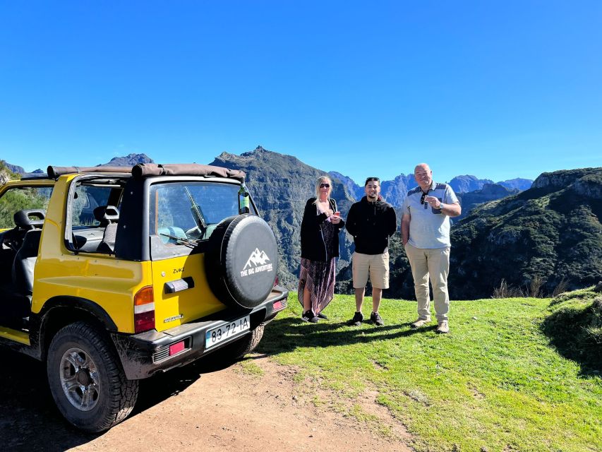 Madeira: Full-Day Jeep Tour with Guide and Pickup - Trompica off-road: where the jeep really earns its keep