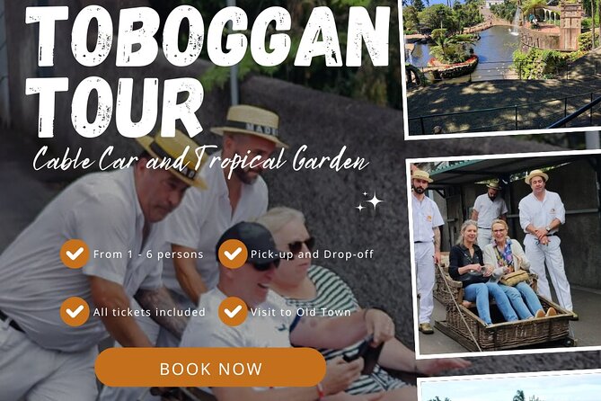Madeira Highlights: Toboggan, Garden & Cable Car (All-Inclusive) - Pickup, Small-Group Logistics, and Ticket Handling (This Is the Real Value)