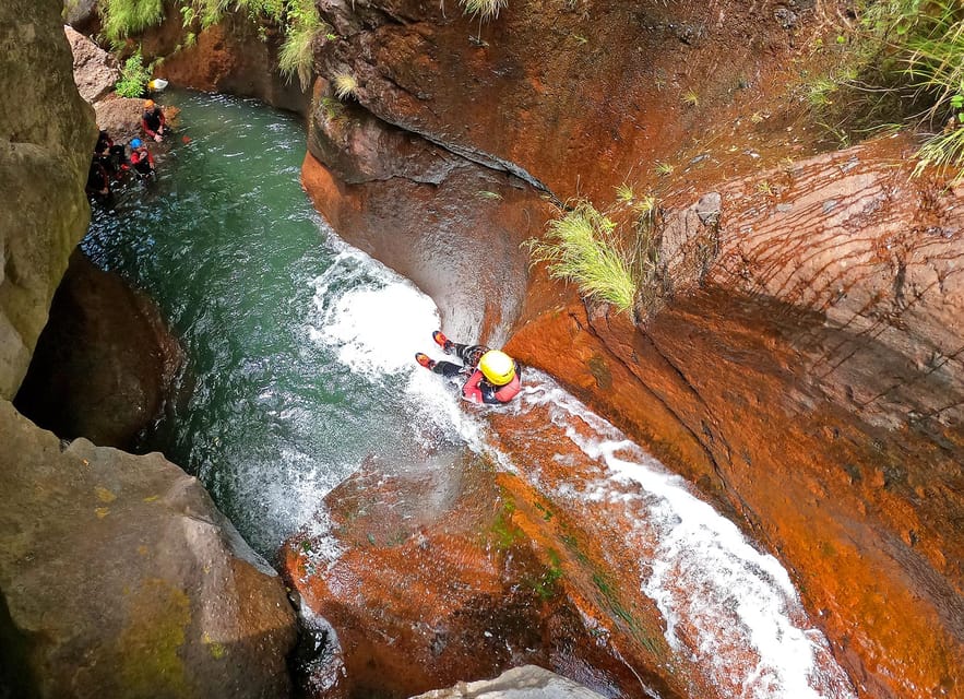 Madeira: Intermediate (Level 2) Canyoning Experience - Optional jumps up to 3: choosing your comfort level