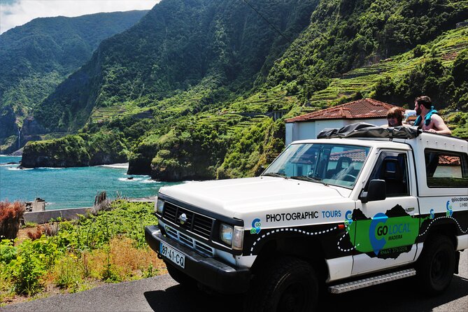 Madeira Island Private Wine Full-day Tour in all terrain vehicle - Stop 1: Miradouro da Encumeada Viewpoint (1000 Meters Up)