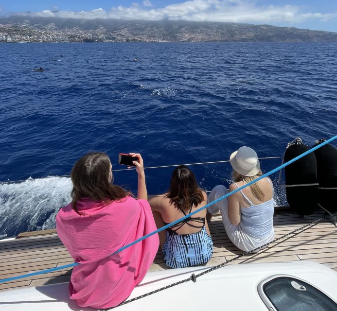 Madeira: Luxury Yacht & Sailing Sunset Tour - The Welcome Drink and Snacks, Plus a Deck Built for Relaxing