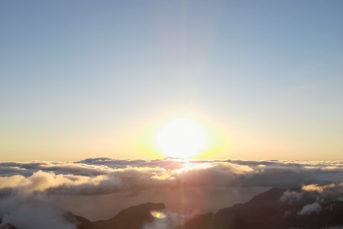 Madeira Pico do Arieiro Sunrise Tour - The Paradise Valley levada walk in Camacha (flat, short, and doable)