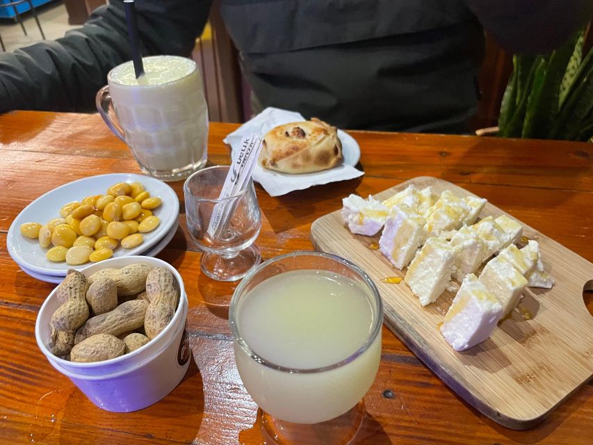 Madeira: Poncha Class & Tasting Tour - The finale bar: choose your favorite flavor and enjoy local food