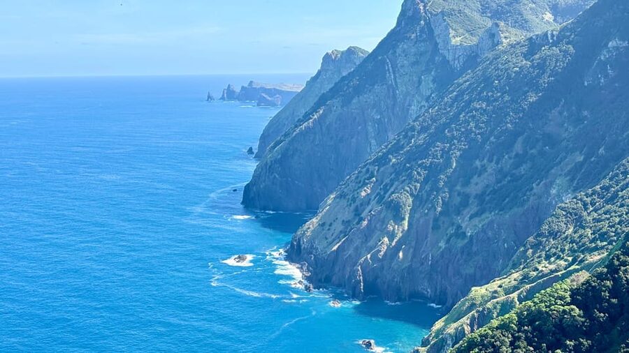 Madeira Stairway to Heaven to Larano Hike Mountain to Sea - Porto da Cruz finish: poncha and a salty breeze