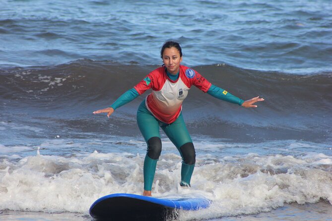 Madeira Surfing Lessons - Aroundfreedom Surf School - From Machico Meeting Point to the Right Beach for Conditions