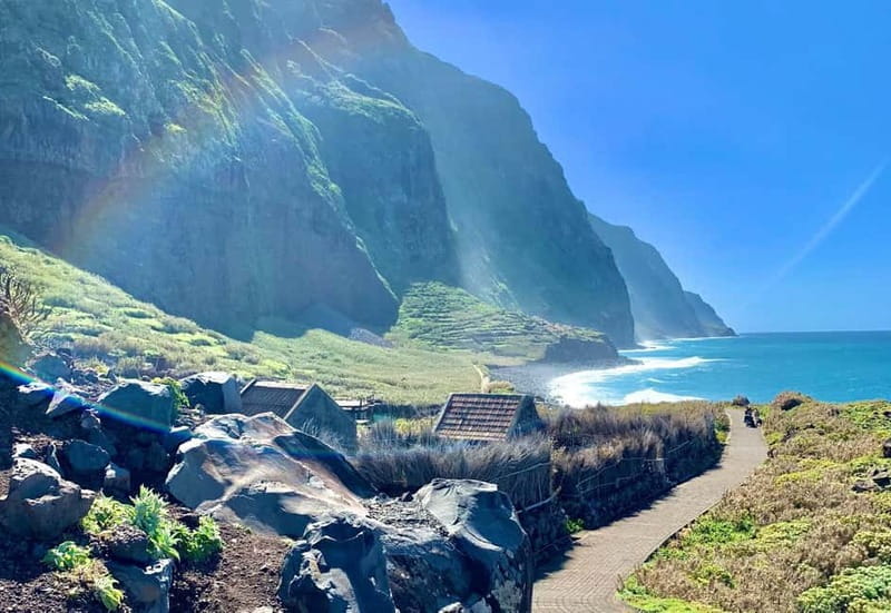 Madeira: Westside Achadas Cruz, Moniz, Seixal and Fanal - Porto Moniz Natural Sea Pools: Black Volcanic Rock Meets an Ocean You Can Hear