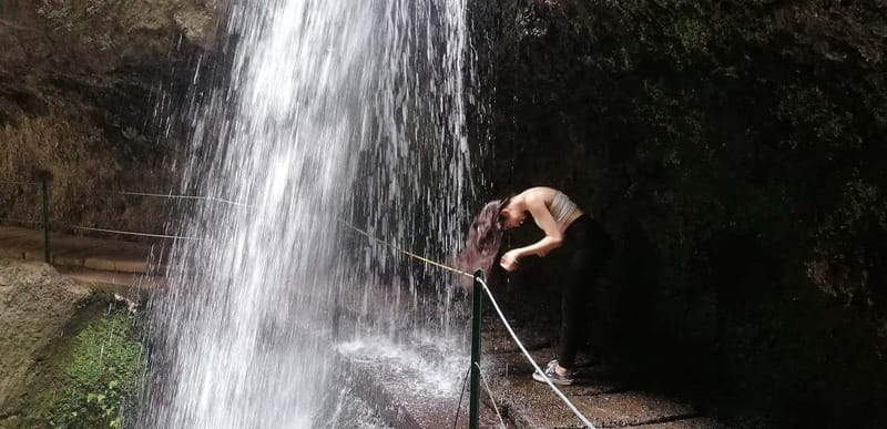 Madeira: Wet your hair in the amazing Levada Nova / Moinhos - Pickup from Caniço or Funchal, plus the coffee-and-snack start