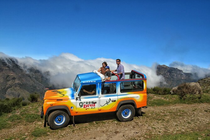 Porto Moniz 4WD Jeep Full Day Tour - Ribeira Brava and Serra de Água: water-carved Madeira