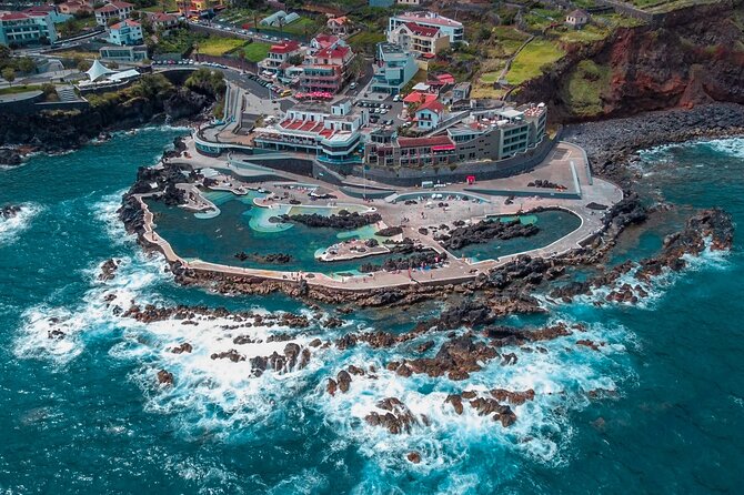 Porto Moniz, Seixal, Fanal Forest, Cliff Skywalk in Open Roof 4X4 - Porto Moniz Natural Swimming Pools: the volcanic swim break (about 1 hour 15 minutes)