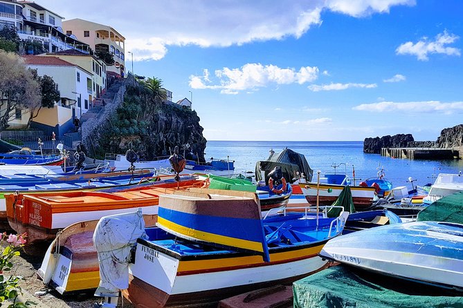 Private Jeep Tour: Amazing West Full-Day Tour incl Natural Pools - Ponta do Sol and Cascata dos Anjos: sunlight and waterfall contrast