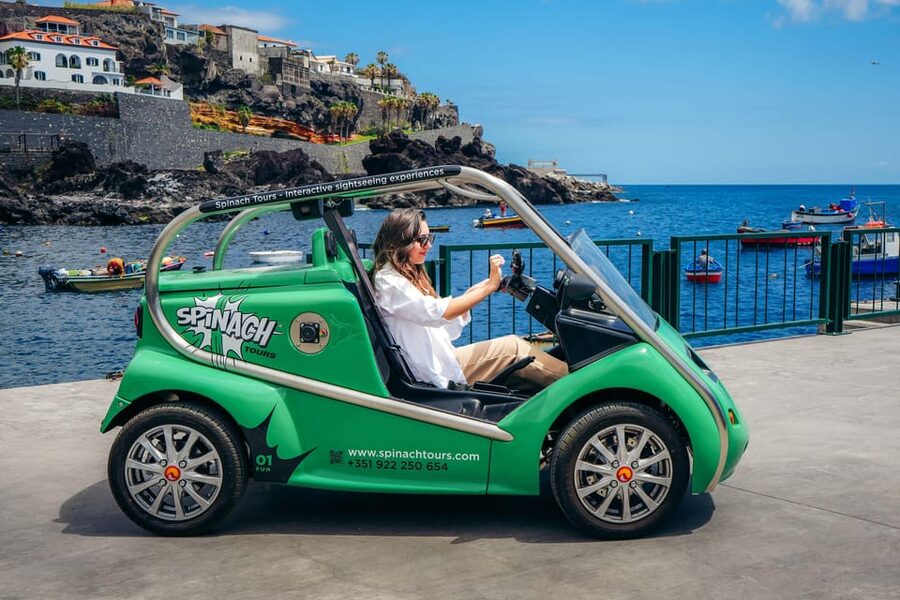 Self-drive Guided Tour | Explore Funchal on an Electric Car - Choosing Funchal Express, Churchill’s Bay Tour, or All-in-One (2 to 4 hours)