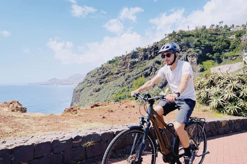 "Self-Guided" E-Bike Road Tour from Funchal to Garajau - Getting started at Teleférico-Término, where the ride really begins