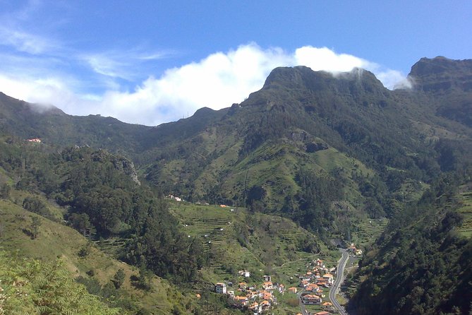 Small Group West Tour Waterfalls & Fanal Forest Tour - Ribeira Brava: the church details and a promenade coffee break