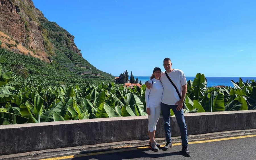 Southwest Madeira: Half-Day Cabriolet Jeep Adventure - Calheta Beach Drive-By: Golden Sand, Rare in Madeira